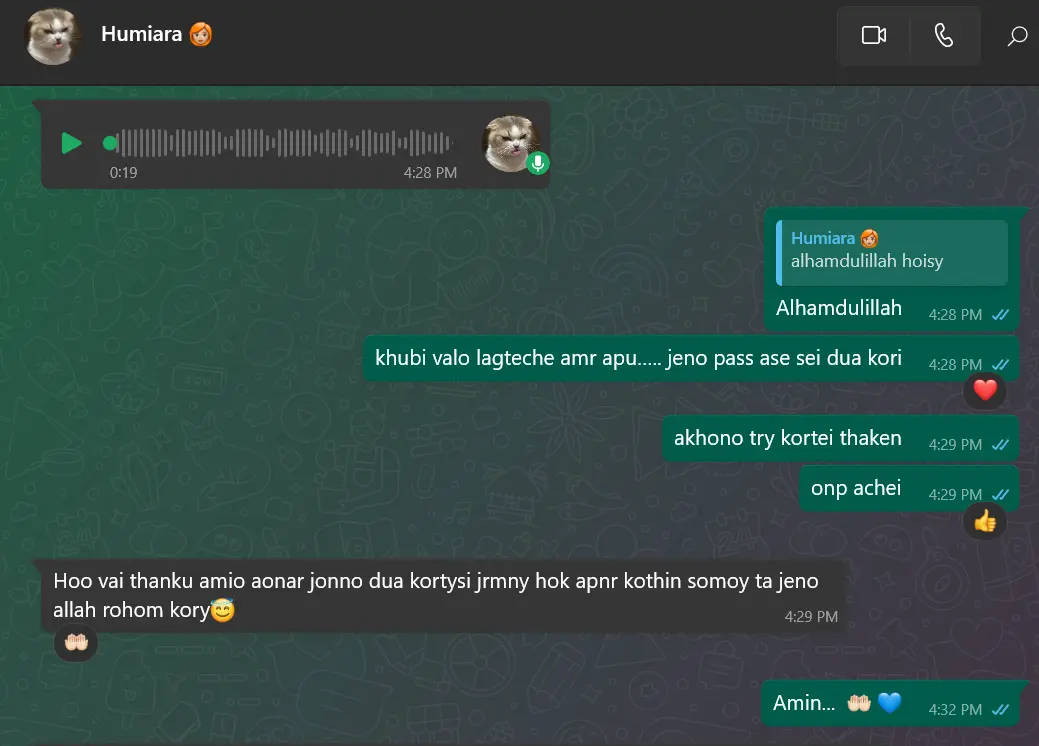 WhatsApp Screenshot
